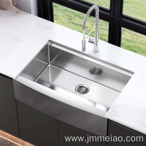 Apron Sink Handmade Stainless Steel Kitchen Sink